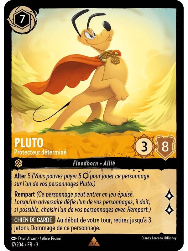 17/204 - Pluto protecteur déterminé