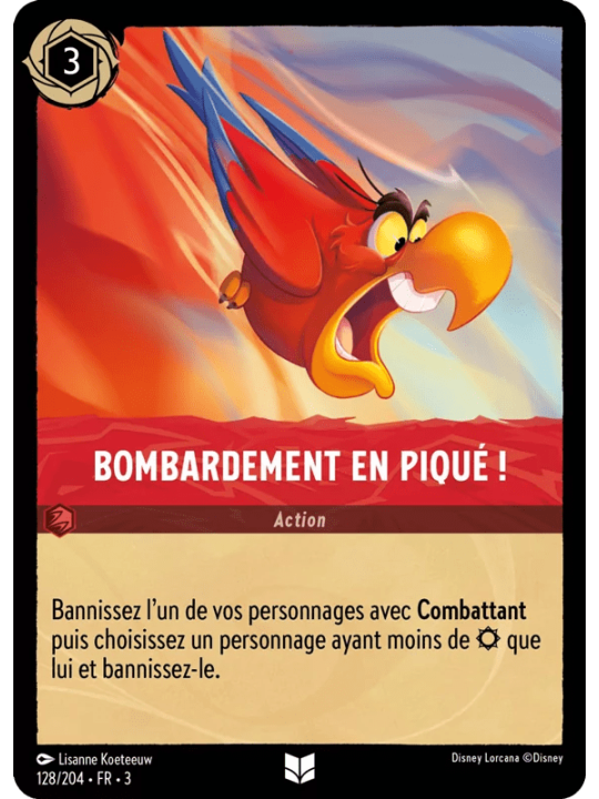 128/204 - Bombardement en piqué !