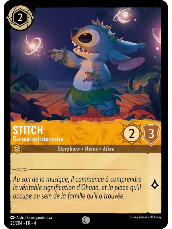 23/204 – Stitch danseur extraterrestre