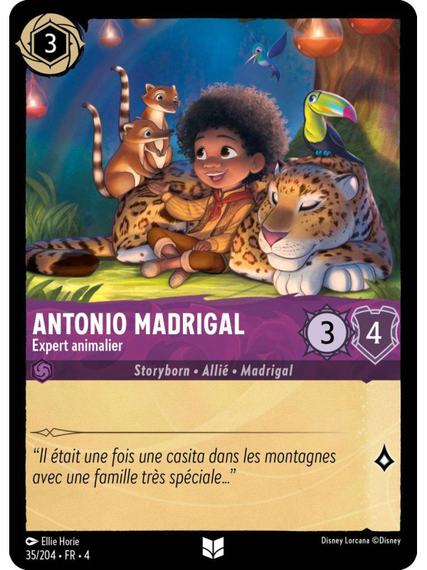 35/204 – Antonio Madrigal expert animalier