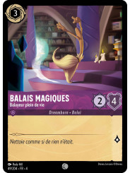 49/204 – Balais magiques balayeur plein de vie