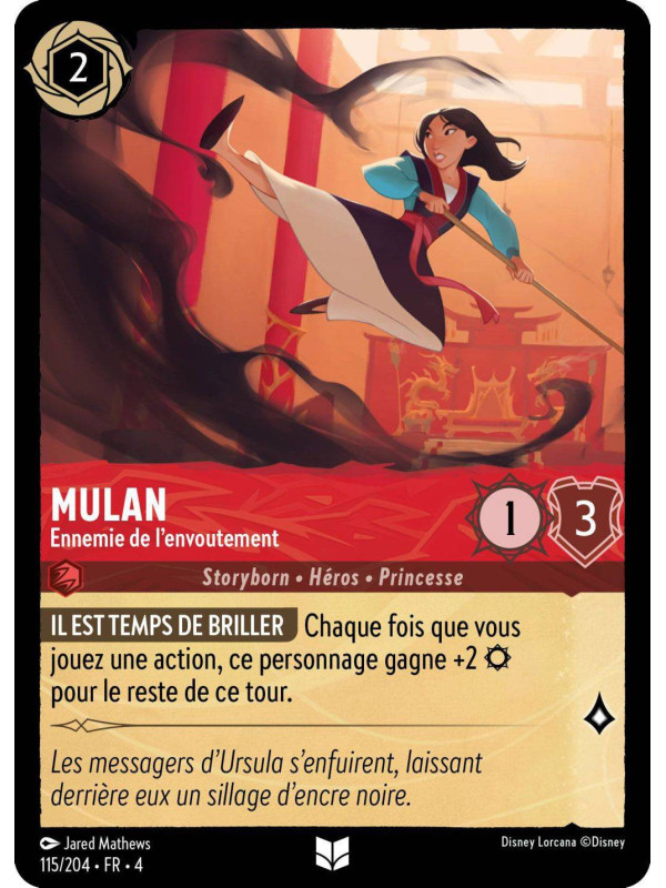 115/204 – Mulan ennemie de l'envoutement