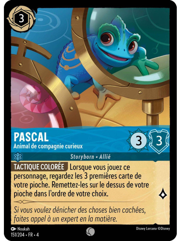 151/204 – Pascal animal de compagnie curieux