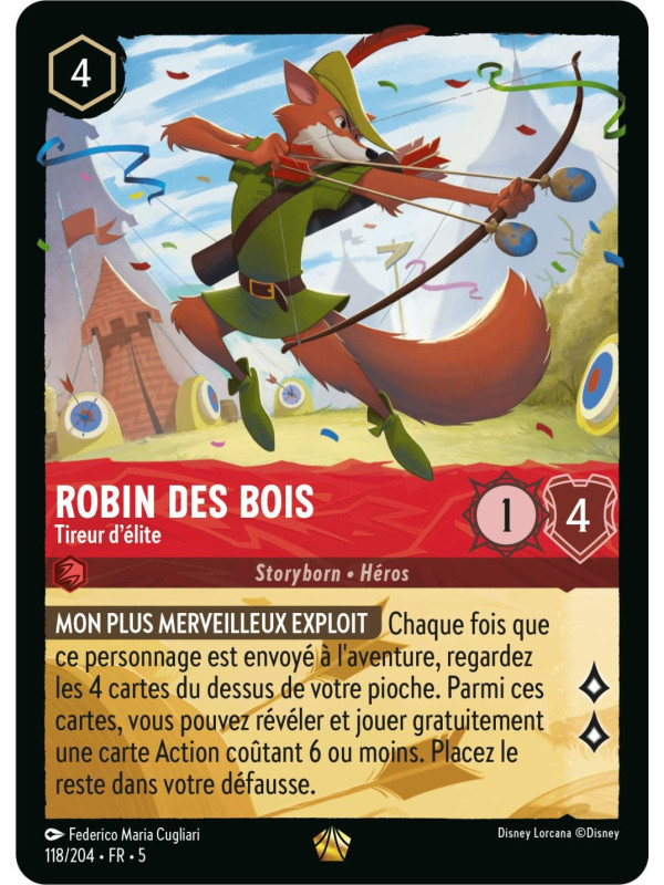 118/204 - Robin des Bois tireur d'élite