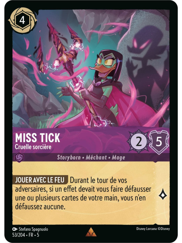 53/204 - Miss Tick cruelle sorcière