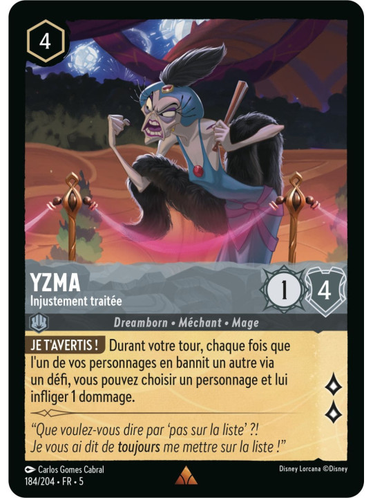 184/204 - Yzma injustement traitée