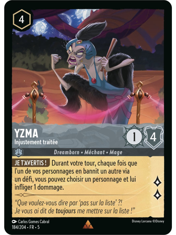 184/204 - Yzma injustement traitée