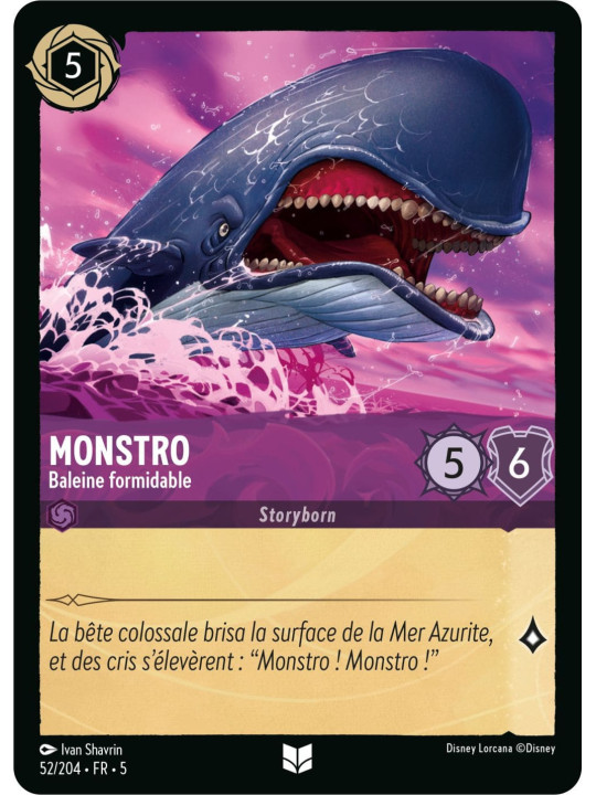 52/204 - Monstro baleine formidable