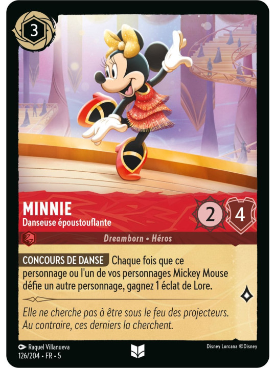 126/204 - Minnie danseuse époustouflante