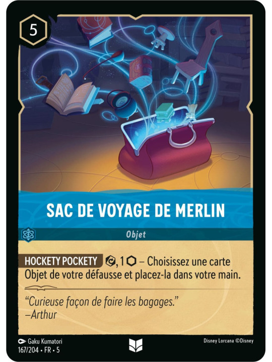 167/204 - Sac de voyage de Merlin