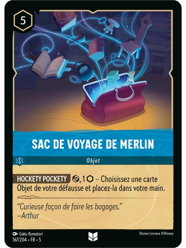 167/204 - Sac de voyage de Merlin