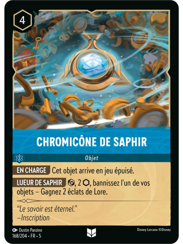 168/204 - Chromicône de Saphir