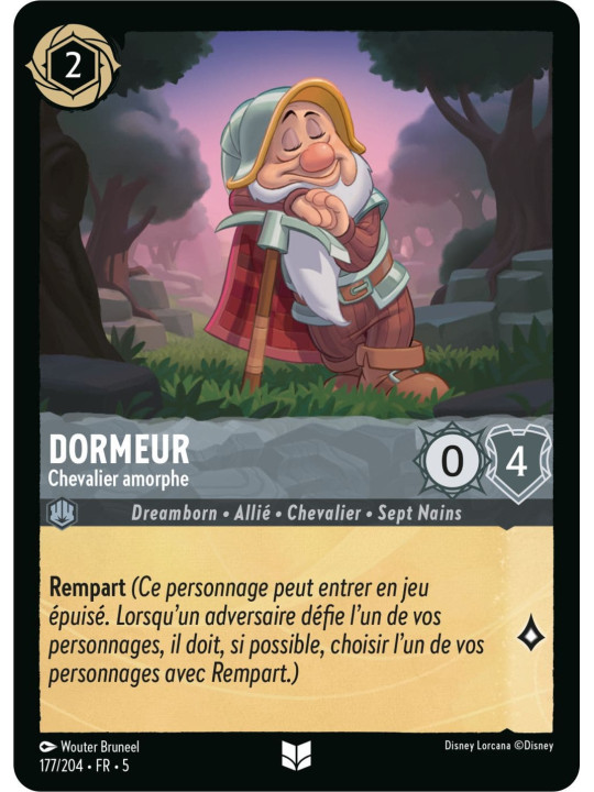 177/204 - Dormeur chevalier amorphe