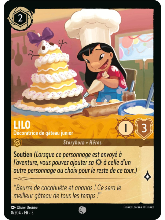 8/204 - Lilo décoratrice de gâteau junior