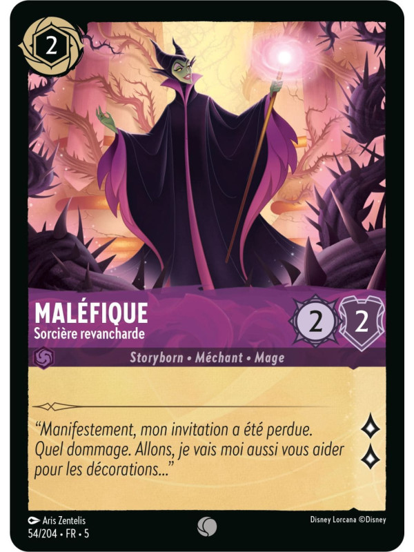 54/204 - Malefique sorciere revancharde