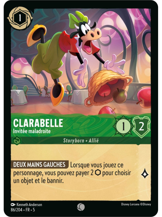 86/204 - Clarabelle invitée maladroite