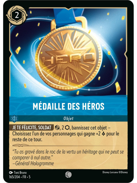 165/204 - Médaille des Héros