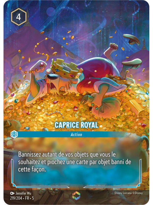 219/204 - Caprice royal enchantée