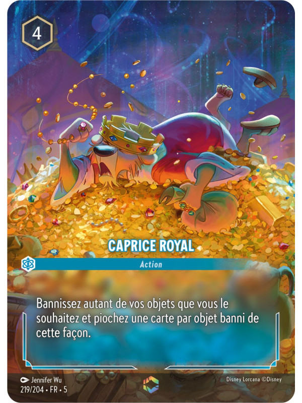 219/204 - Caprice royal enchantée