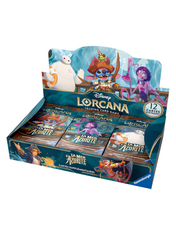 Display 24 boosters La Mer Azurite - Disney Lorcana FR