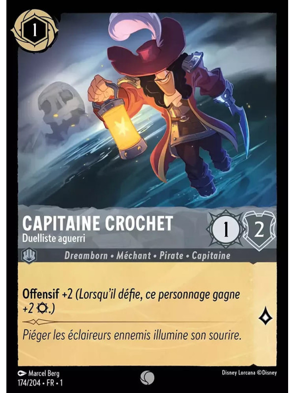 174/204 - Capitaine Crochet duelliste aguerri